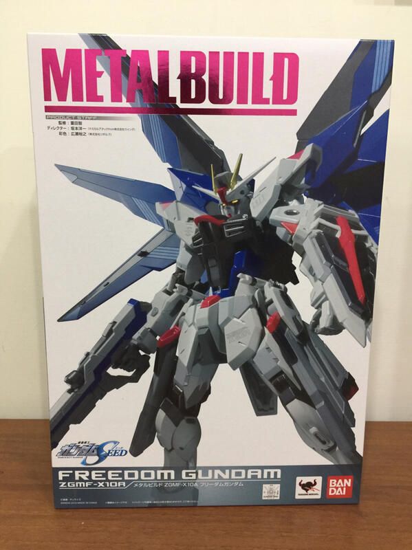 【神樂玩具】高雄可面交 日版 全新未拆 METAL BUILD MB合金 SEED 自由鋼彈 ZGMF X10A